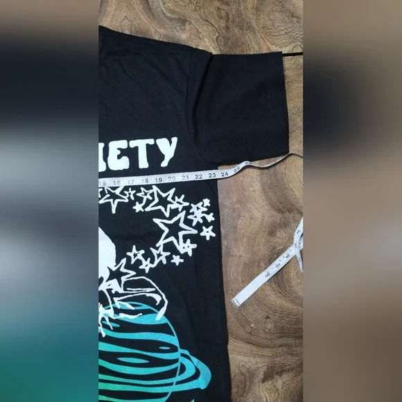 Society Black and Orange Urban Tee - Picture 4 of 6